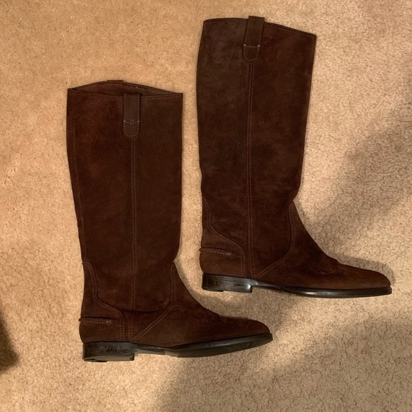 Madewell Archive Boot in Brown Suede - Picture 2 of 5
